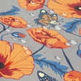 thumbnail image 2 of Frida Kahlo® + Classic Accessories® Patio Seat Cushions, 2-Pack, 19 Inch, Amapolas Brillantes, 2 of 9
