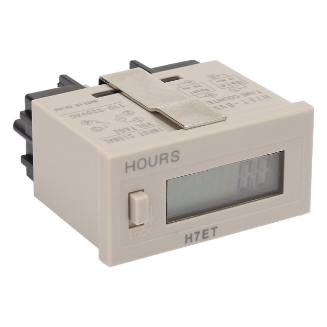 Digital Electrical Counter, 6-Bit LCD Stable Practical Electric Counter, Precise Household For Counting