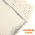 thumbnail image 4 of 15 Feuilles Papier de Certificat de Récompense A4 Stock de Cartes Imprimable Papier de Certificat Vierge pour Étudiants pour Prix Diplômes et Documents de Reconnaissance (A4), 4 of 5