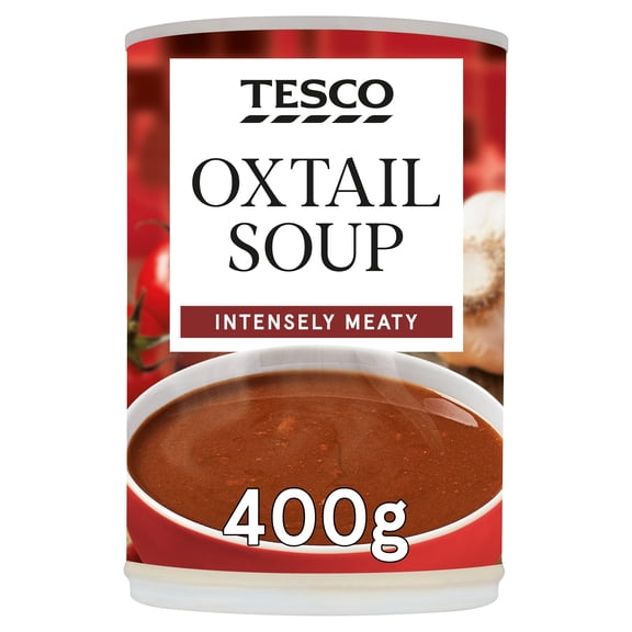 Tesco Oxtail Soup 400G, Imported from Britain