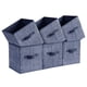 thumbnail image 1 of Storage Cubes SONGMICS, tela no tejida azul brumoso, paquete de 6 unidades, 1 of 8