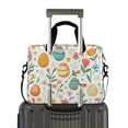 thumbnail image 2 of FORMRS 16" Laptop Bag Carrying Sleeve Case with Handle Travel Shoulder Briefcase, Floral Easter Eggs, 2 of 8