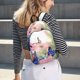 thumbnail image 5 of Easygdp Butterfly And Flowers Mochila de Lona Resistente para Laptop, Compatible con Laptops de 15 a 17 pulgadas, Ideal para Escuela, Trabajo y Viajes-Small, 5 of 5
