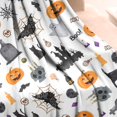 thumbnail image 2 of Halloween Pattern Blanket,Comfortable Soft Lamb Wool Throw Blanket,All Season,Warm Lightweight Blankets for Sofa Bed Couch Living Room Chair,50"x60", 2 of 4