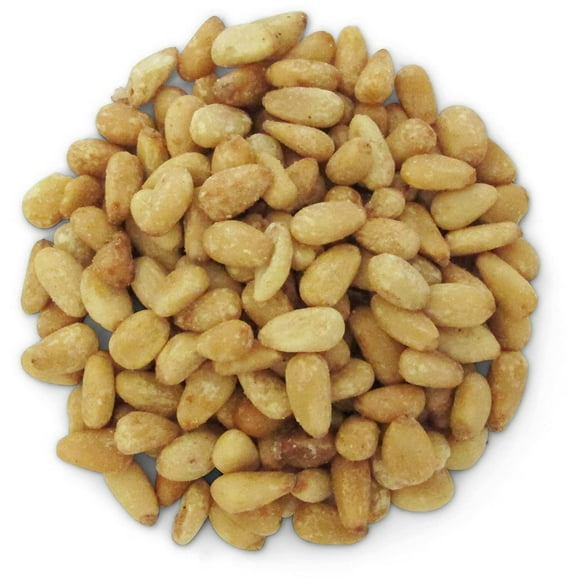 Gourmet Toasted Pine Nuts by It's Delish, 1 lb Bulk Bag - Premium Pine Nuts Pignolias Dry Roasted  Healthy Snack, Topping for Salad, Hummus, Granola & Ice cream  Keto, Vegan, Kosher