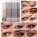thumbnail image 3 of Delineador de ojos ultrafino, lápiz de Gel de 12 colores, brillo mate, negro, rojo, marrón, delineador de ojos colorido, fácil de usar, maquillaje de ojos de alto pigmento, 3 of 5