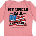 thumbnail image 4 of Inktastic Uncle Military Veteran Boys or Girls Long Sleeve Baby Bodysuit, 4 of 5