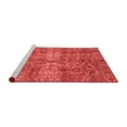 thumbnail image 2 of Ahgly Company Machine Washable Indoor Rectangle Abstract Red Modern Area Rugs, 8' x 12', 2 of 4