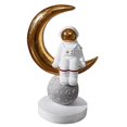 thumbnail image 1 of Estatuilla de astronauta Soledad Escultura creativa de astronauta de cosmonauta artesanía de resina decoración para hogar, 1 of 10