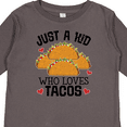 thumbnail image 4 of Inktastic Taco Lover Mexican Food Boys or Girls Long Sleeve Toddler T-Shirt, 4 of 5