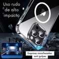 thumbnail image 4 of Funda Con Magsafe Transparente Para iPhone Carga Inalámbrica, 4 of 8