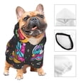 thumbnail image 3 of Balery Design Name Dog Hoodie Pets Wear Hoodies For Small Dogs Pet Clothes Costumes, Pets Wear Hoodie Sweatshirt Outfit For Dogs Cats Cosplay Party-Size Name, 3 of 8