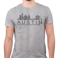 thumbnail image 2 of Skyline Austin Texas Shirt Unisex X-Small Grey, 2 of 5