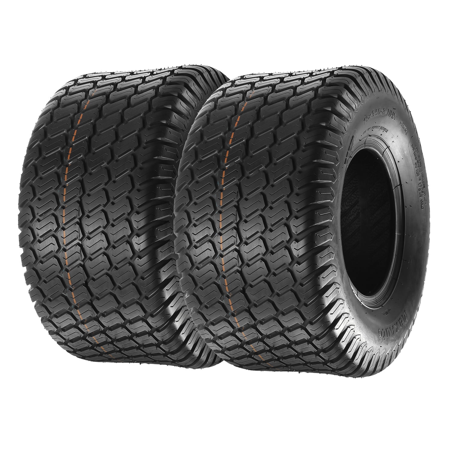 MaxAuto 18x9.50-8 Lawn & Garden Mower Tractor Turf Tires,2PCS