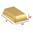 thumbnail image 3 of Beistle - 57495 - Gold Bar Favor Boxes- Pack of 12, 3 of 3