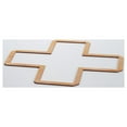 thumbnail image 4 of Ekena Millwork 23 3/8"W x 23 3/8"H x 1/4"T Large Fowler Decorative Fretwork Wood Wall Panels, Alder, 4 of 18