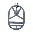 thumbnail image 1 of Cesta con Clip para calzado, soporte para zapatos para mochila, estante, cubierta de silicona para zapatos que ahorra espacio para actividades al aire Gris, 1 of 8