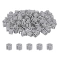 thumbnail image 1 of Uxcell 300-Pack Marcadores de Perchas de Ropa en Blanco, Clips de Prenda de Plástico para Perchas de Ropa [Gris], 1 of 1