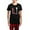 With Red Plaid Pant, variant on CafePress - Red Sparkle Corkscrew Stiletto And Champagne Flute - Women's Short Sleeve Print T-Shirt and Pants Dark Cotton Pajama Set