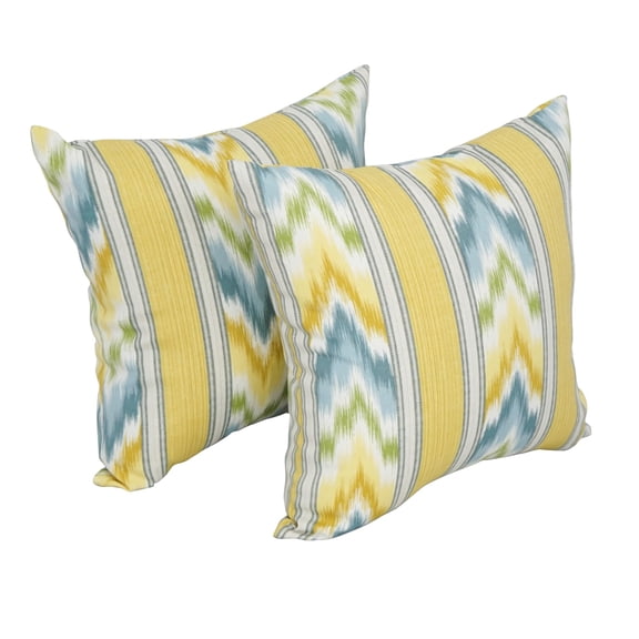 17-inch Square Polyester Outdoor Throw Pillows (Set of 2) 9910-S2-OD-116