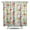 Floral, variant on Floral and Hummingbird Shower Curtain, Nature Inspired Bathroom Decor 84x72 Inch Waterproof Polyester with Metal Grommets