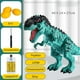 thumbnail image 4 of Juguete de dinosaurio grande con huevos de dinosaurio, rugido de dinosaurio eléctrico y luces, proyección, figuras de T Rex que caminan, juguetes de dinosaurio, regalos para niños de 3 años, 4 of 6