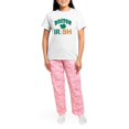 thumbnail image 4 of CafePress - Boston Irish Women's Light Pajamas - Women's Short Sleeve Print T-Shirt and Pants Light Cotton Pajama Set, 4 of 7