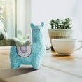 thumbnail image 3 of Adorable Cartoon Animal Ceramic Planter Pot For Desktop With Cute Design Ideal For Mini Cactus And Succulent, 3 of 3