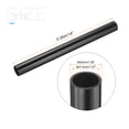 thumbnail image 2 of Uxcell Rigid Round Pipe Black 1.07 x 1.26"(ID*OD) High Impact for Water Pipe Crafts Cable Sleeve, 2 of 6