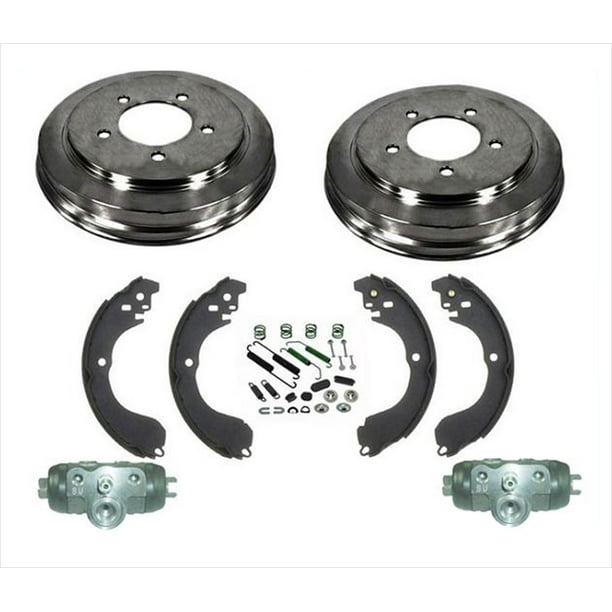 Rear Drums Brake Shoes Spring Kit Wheel Cylinder for Jeep Compass 6pc