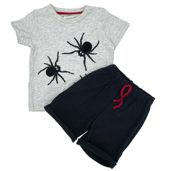 Conjunto Bordado Tarántulas Talla 10 años kiss Playeras y Tops para niñas
