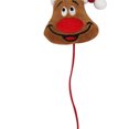 thumbnail image 2 of Pet Fur Ball Bell Doll Burlas Juguetes con Catnip Gato de Navidad Juguete de peluche (Muñeca), 2 of 5