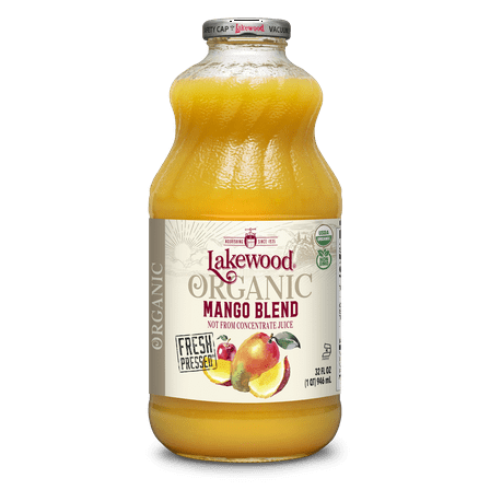 Lakewood Organic Mango 100% Juice Blend , 32 fl oz