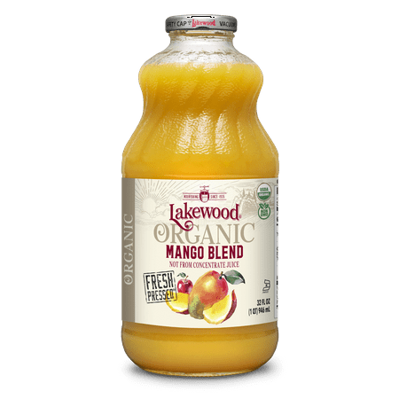 Lakewood Organic Mango 100% Juice Blend , 32 fl oz