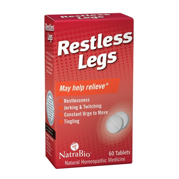 NatraBio Restless Legs Homeopathic Formula For Temporary Relief from