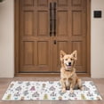 thumbnail image 4 of White Princess Knight Pattern Door Rugs,Washable Non Slip Door Mats Indoor,Decorative Door Mats,Entry Mat Indoor for Entrance,Bedroom,Kitchen,Bathroom,16"x47", 4 of 6