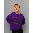 thumbnail image 2 of Spooky Pumpkin Ghost Halloween Graphic - Women's Sweatshirt, 2 of 4