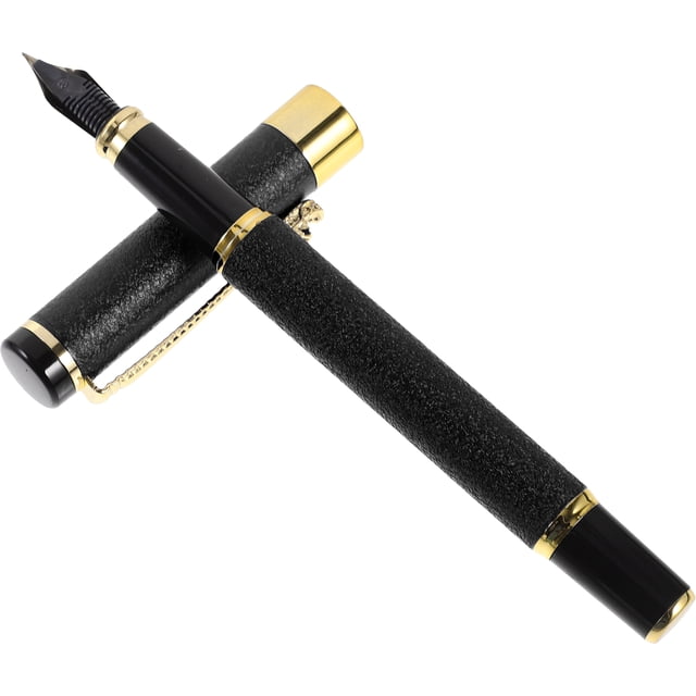 MOVTOTOP Plastic Fountain Pen Portable Fountain Pen Daily Use Writing Pen Simple Fountain Pen