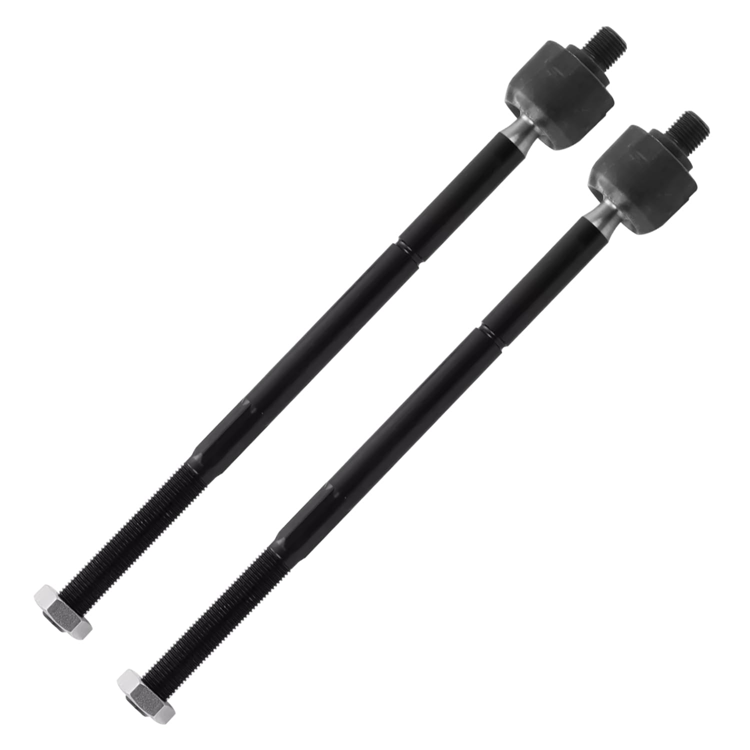 Detroit Axle - Front 4pc Tie Rods for 01-04 Chrysler Town & Country Dodge Grand Caravan, 01-03 Voyager, 4 Outer and Inner Tie Rod Ends 2001 2002 2003 2004 Replacement