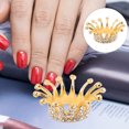 thumbnail image 3 of 2 Pcs Porte-Stylos d'Art d'Ongles Support de Manucure Porte-Stylos Rétro en Forme de Couronne, 3 of 9