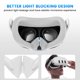 thumbnail image 5 of Facial VR Silicona 2 en 1 Con Protector Lente para Meta Quest 3 (blanco), 5 of 9