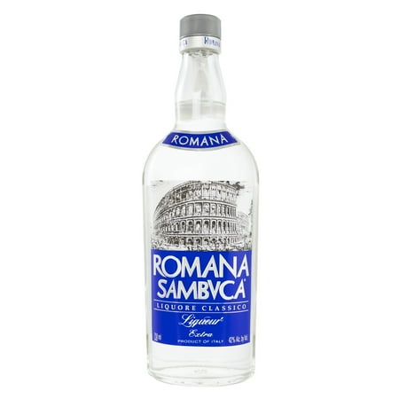 Romana Sambuca Liqueur, 750ml 84 Proof