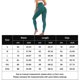 thumbnail image 2 of Pantalones Pantalón de yoga de cintura alta para mujer, pantalón opaco para correr y entrenamiento con forma de cadera Kuymtek Verde T XL para Mujer, 2 of 6