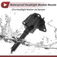 thumbnail image 6 of Unique Bargains Headlight Washer Nozzle for Land Rover Range Rover Velar 18-21 No.LR102049 1 Pc, 6 of 6
