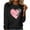#0414-Black, variant on Ailaofu Valentines Day Sweatshirt for Women Funny Love Heart Shirts Casual Valentine Pullover Long Sleeve Tops