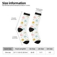thumbnail image 2 of Fuzoiu Little Elephant Print Athletic Crew Socks for Men & Women,Casual Crew Socks,Above Ankle Crew Socks for Business, Casual, 2 of 6