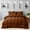 brown, variant on 229*229cm,3pcs Luxurious Checkered Comforter, Soft Microfiber, Breathable, Easy Care for All Seasons, Queen Size Reversible Bed in A Bag, Many Colors Available, Machine Washable