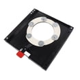 thumbnail image 1 of Base de Siège Pivotante, Acier Laminé à Chaud Longue Durabilité Grande Capacité de Charge Base de Siège Pivotante pour Voiture Rotation avant Ou Arrière Robuste pour RV, 1 of 7
