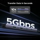 thumbnail image 5 of Hub USB C UGREEN Revodok 9 en 1 con Gigabit Ethernet 4K HDMI, 5 of 7