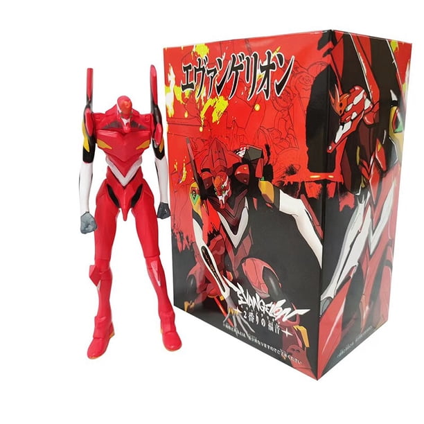 Anime NEON GENESIS EVANGELION EVA figura de acción, evolución, figuras de EVA-01, colección de PVC EVA00, modelo móvil prototipo, juguetes, regalos QYM unisex